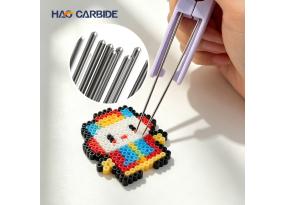 Durable Carbide Micro Round Bars 1.1x150mm for Hama Beads Pegboard Accessories